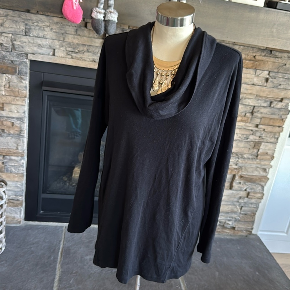 Splendid cowl neck top